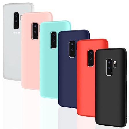 SKALO Samsung S9 Plus Ultraohut TPU-kuori - Valitse väri