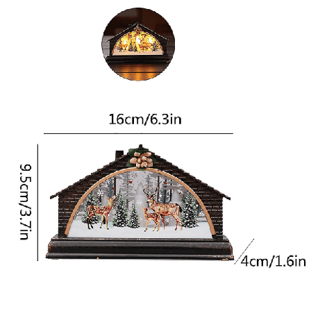 Jouluinen talli, yövalo, sisustus, rekvisiitta, joululahjat, vuosilahjat, Natal