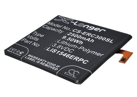 Batteri for SmartPhone, Mobil for Sony Ericsson Xperia T3, Xperia T3 D5103 og andre.