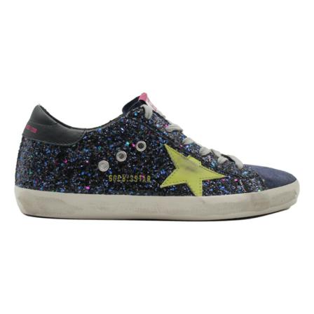 Golden Goose, Sneakers Blauw, Dames, Maat:39 EU