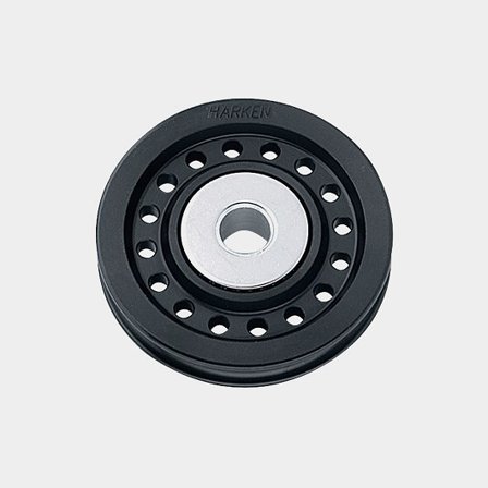 Trisse Harken Narrow Sheave, Ø76 mm x Ø12.7 mm x 16 mm, passer tamper Ø6 - 10 mm