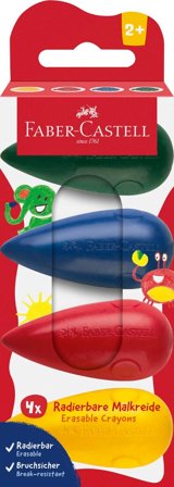 Faber-Castell Vaxkrita Droppe 4/fp - Lyreco - Skola och förskola - Bild och form - Kritor