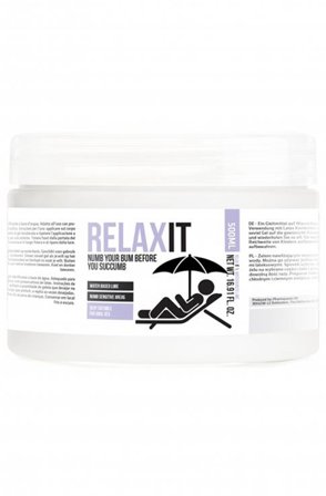 Pharmquests Water Base Lubricant Relax It 500 ml