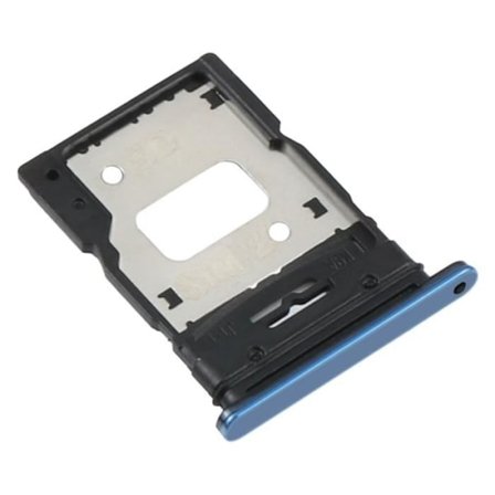 SIM-kortfack för Xiaomi 11 Lite 5G NE - AVIZAR - Blå - Dual Nano SIM - Micro-SD-kortplats