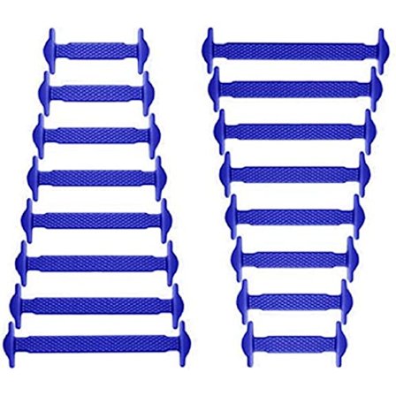 Knude-frie snørebånd til børn og voksne - Elastiske snørebånd til S