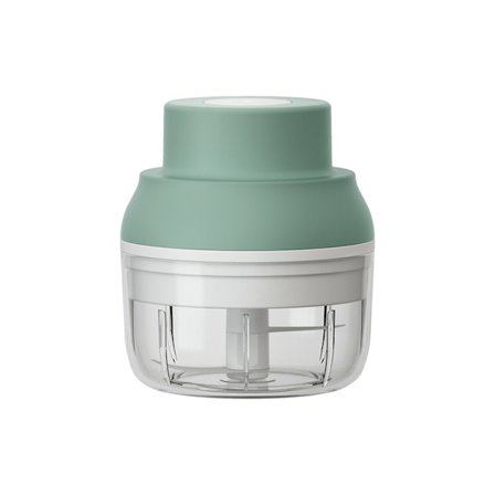 Mini elektrisk hvidløgshakker, hvidløgsmoser, lille foodprocessor