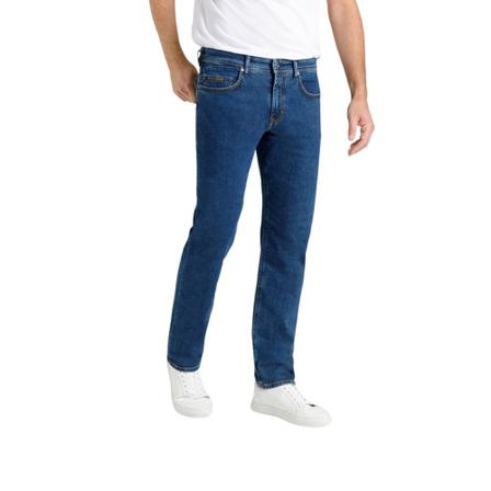 Mac, Straight Jeans Blauw, Heren, Maat:W32 L32