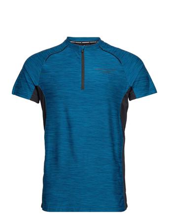 Danny M Melange Cycling/Mtb S/S Tee Blue Endurance