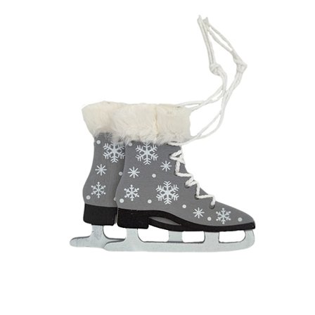 Jouluiset puiset ontto luistimet koristeet joulukoristeet joulukuusi