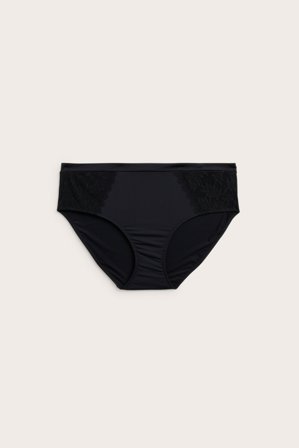 Kappahl | Brieftruse med blonder | Svart