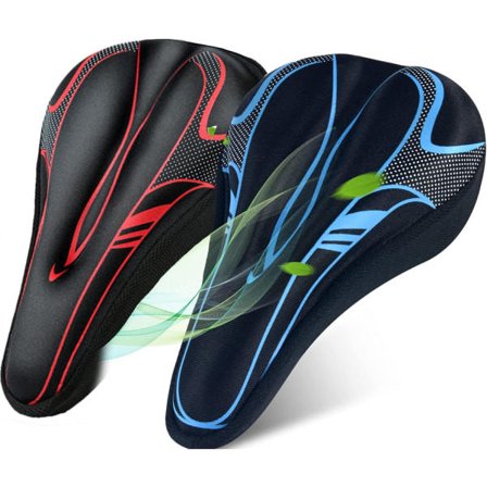 Polkupyörän satulapehmuste, 2 kpl Mukava päällinen Pehmeä päällinen MTB-satulapehmuste Päällinen Ihanteellinen
