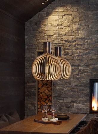 Octo 4240 taklampe Ø54 - sort