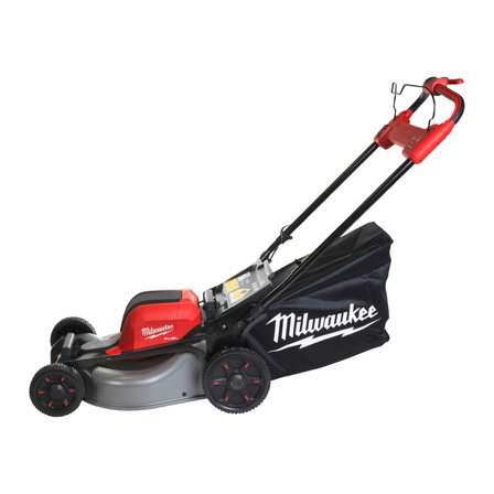 Milwaukee M18 F2LM46-802 Gressklipper med batteri og lader, Hagemaskiner