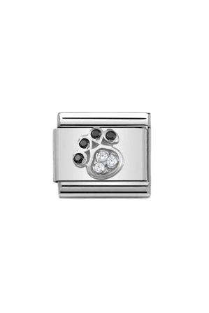 Symbols Paw Print Black and white