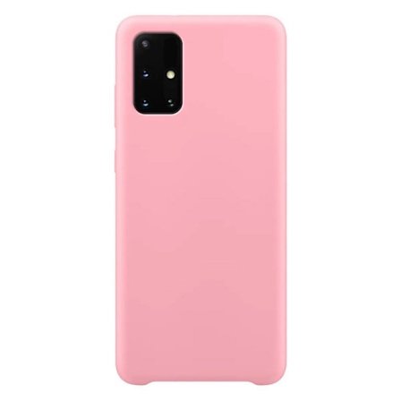 Silicone Flexible Rubber Mobilskal Galaxy A72 - Rosa