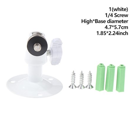 Vægmonteringsbeslag Installation Metalholder Sikker Roterende CCTV