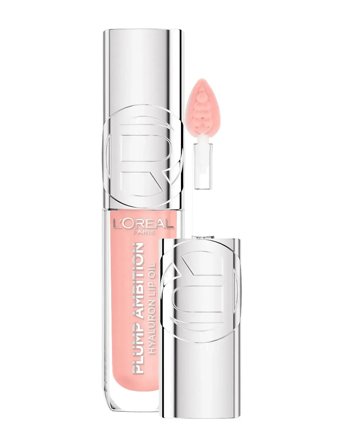 L'Oréal Paris L'oréal Paris Plump Ambition Hyaluron Lip Oil Läppolja 201 Milky Nu 5 Ml - Pink - 5 ML