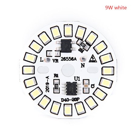 LED-lampa Patch Lamp SMD Plate Circular Module Light Source Plat
