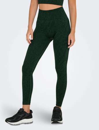 Only Play Onpbetty Hw Seam Tights Noos - Khaki green - M
