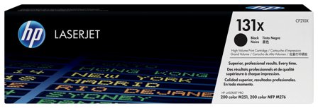 HP 131X svart LaserJet-tonerkassett med hög kapacitet, original, 886111334964