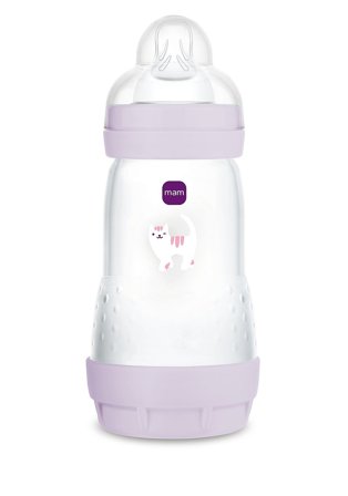 MAM Sutteflaske Easy Start Anti-Colic Pink 260 ml, Børn & Forældre, Sutteflasker & Tilbehør, Sutteflasker