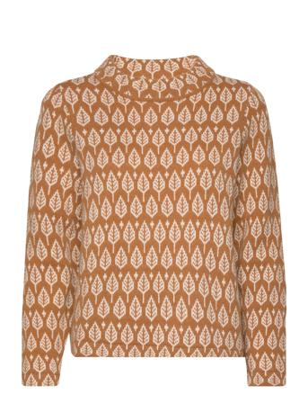 Sarali Jumper Pullover Brun Jumperfabriken*Betinget Tilbud