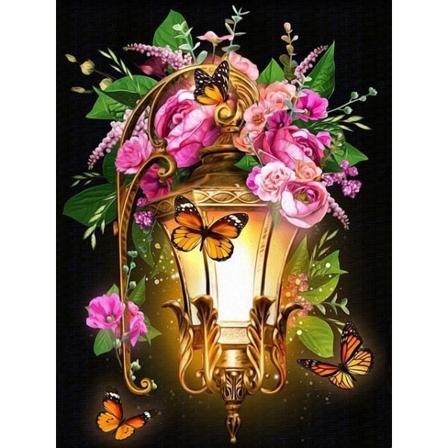 30x40cm 5D DIY Diamantmaleri Fuld,Serie af Lamper#E,DIY Diamant