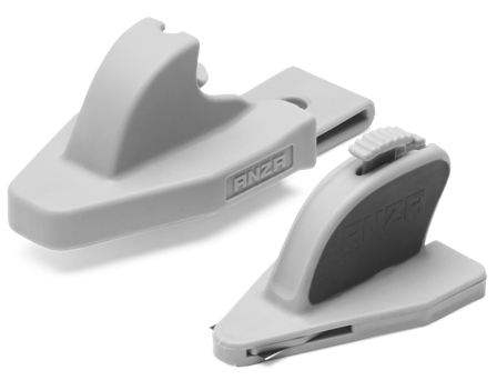 Anza 631000 tapetkniv med hylster, 10 stk. blade, Maling & tapet