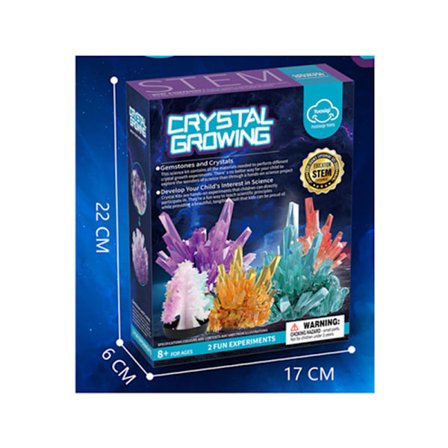 #Lasten Kristalli-istutuspaketti Tiedekoe Oppimislelu#