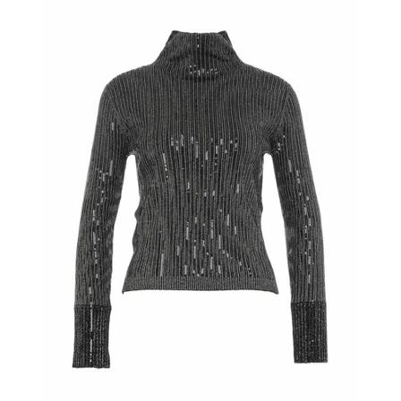 Pinko, Women Clothing T-Shirts Polos 1G17Zc A01Y 22 Grijs, Dames, Maat:S