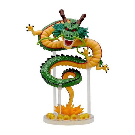 Anime Dragon Ball Z Shenron Figur Med Kid Goku Figurine Pvc Actionfigurer Gk Statue Dbz Shenlong Samleobjekt Model Legetøj Gaver (FMY)