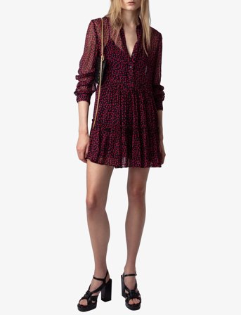 Zadig & Voltaire Razyele Mousseline Crush - Red - S