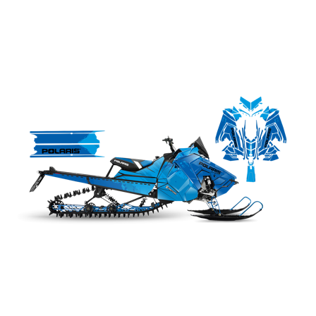 Tarrasarja SweTown El-Capitan Sininen - Polaris Axys 800 Switchback XCR 2018-2020