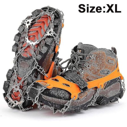 Issko med pigge til is og sne, skridsikre til støvler og sko