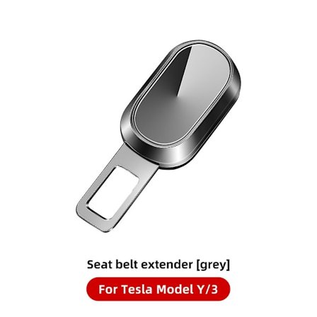 Yz För Tesla Model 3 Model Y Model X Model S Biltillbehör för säkerhetsbältesförlängare