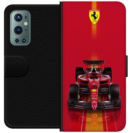 Yhteensopiva Lompakkokotelo OnePlus OnePlus 9 Pro Ferrari Formula 1 -auto ikonisessa punaisessa muotoilussa urheilullisella tarkkuudella