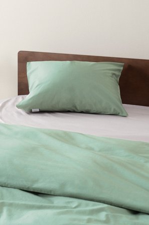 Jotex - Percale Putevar - Økologisk Grønn - ZACK - Kjøp Putevar hos Jotex