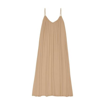 Moshi Moshi Mind, Maxi Dresses Beige, Dames, Maat:XL