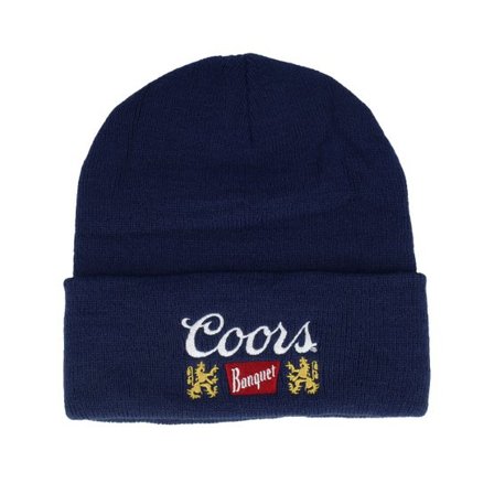 American Needle - Blå cuff Beanie - Coors Knit Navy Cuff @ Hatstore
