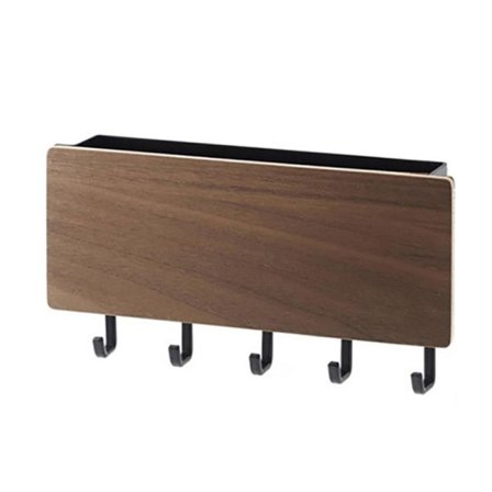 Veggmontert nøkkelstativ, multifunksjonelt diverse oppbevaringsstativ