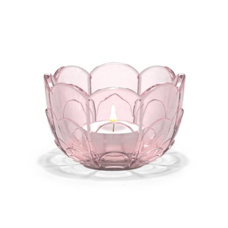 Holmegaard Lily telysholder 7 cm, cherry blossom