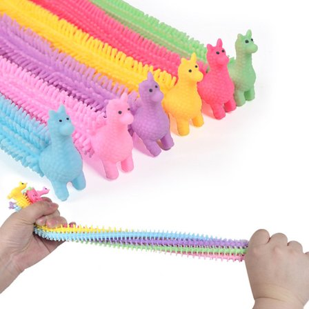 12-pack julsträckbara strängar sensoriska fidgetleksaker pack bra f