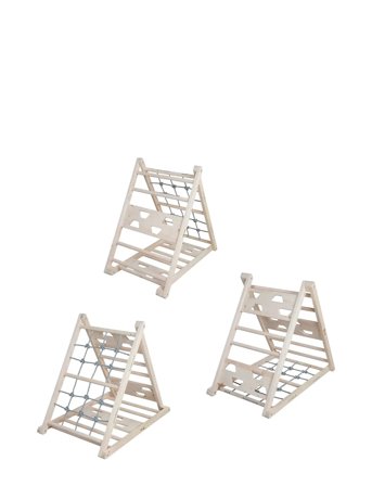 ROBA Wooden Climbing Triangle - Multi/patterned - ONE SIZE