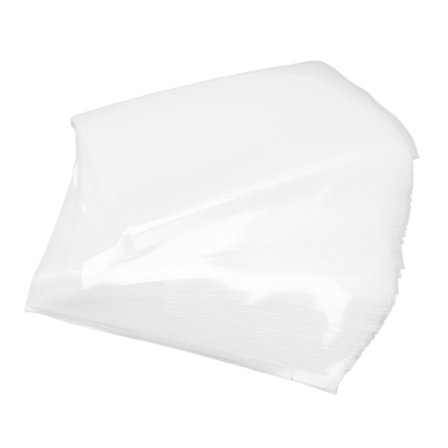 100 stk. tekstureret vakuumpose net rulle fødevareemballage pose vakuumforseglerposer til grøntsager frugt opbevaring 17x25cm