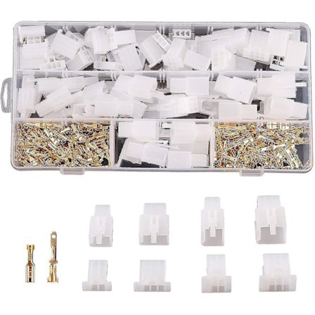 380 st 2,8 mm bilkontaktsats 2 3 4 6 stift