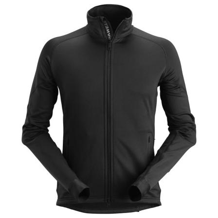 Snickers Workwear 8003 FlexiWork Fleecetakki musta, stretch XXL, Vaatteet