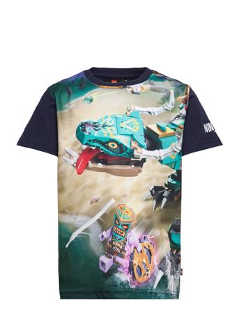Lwtaylor 323 - T-Shirt Ss T-shirts Short-sleeved Multi/mønstret LEGO Kidswear*Betinget Tilbud