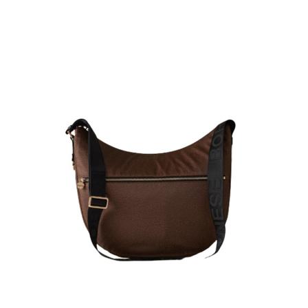 Borbonese, Shoulder Bags Bruin, Dames, Maat:ONE Size