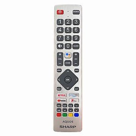 Shw/rmc/0134 Sharp Aquos Voice TV -kaukosäädin 40bl2ka 2020 -malleille