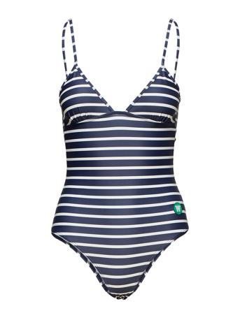 Rio Swimsuit Badedrakt Badetøy Blå Wood Wood